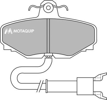 Motaquip LVXL638 - Kit pastiglie freno, Freno a disco autozon.pro