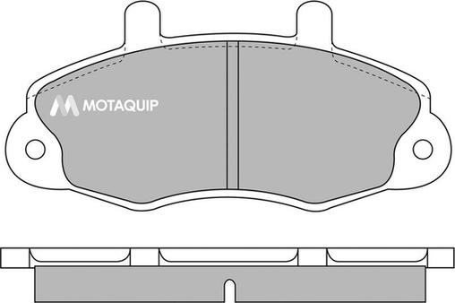 Motaquip LVXL624 - Kit pastiglie freno, Freno a disco autozon.pro