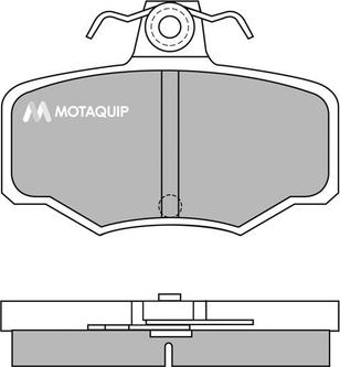 Motaquip LVXL626 - Kit pastiglie freno, Freno a disco autozon.pro