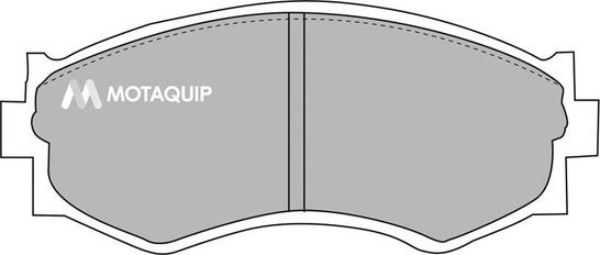 Motaquip LVXL623 - Kit pastiglie freno, Freno a disco autozon.pro