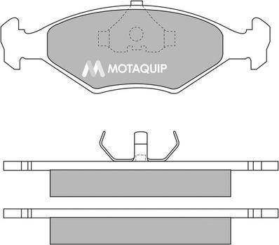 Motaquip LVXL198 - Kit pastiglie freno, Freno a disco autozon.pro