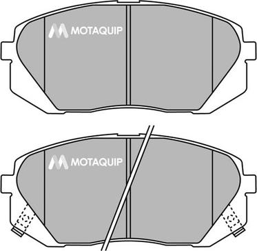 Motaquip LVXL1452 - Kit pastiglie freno, Freno a disco autozon.pro