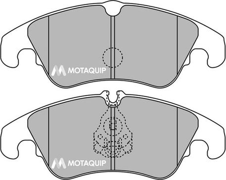 Motaquip LVXL1401 - Kit pastiglie freno, Freno a disco autozon.pro