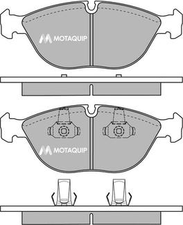 Motaquip LVXL140 - Kit pastiglie freno, Freno a disco autozon.pro