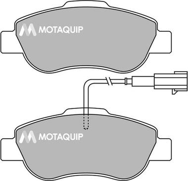 Motaquip LVXL1410 - Kit pastiglie freno, Freno a disco autozon.pro