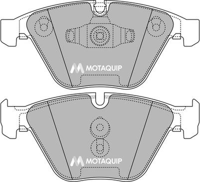 Motaquip LVXL1411 - Kit pastiglie freno, Freno a disco autozon.pro