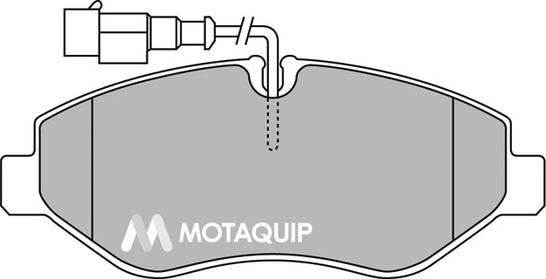 Motaquip LVXL1434 - Kit pastiglie freno, Freno a disco autozon.pro