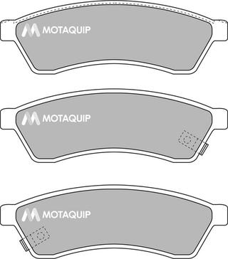 Motaquip LVXL1694 - Kit pastiglie freno, Freno a disco autozon.pro