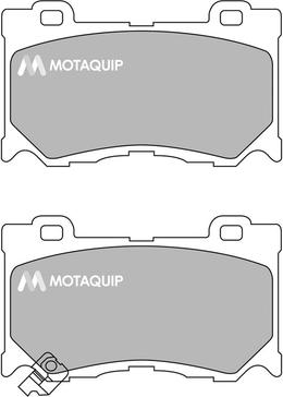 Motaquip LVXL1691 - Kit pastiglie freno, Freno a disco autozon.pro