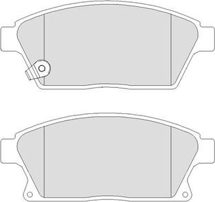 Motaquip LVXL1625 - Kit pastiglie freno, Freno a disco autozon.pro