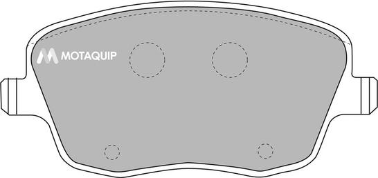 Motaquip LVXL1098 - Kit pastiglie freno, Freno a disco autozon.pro