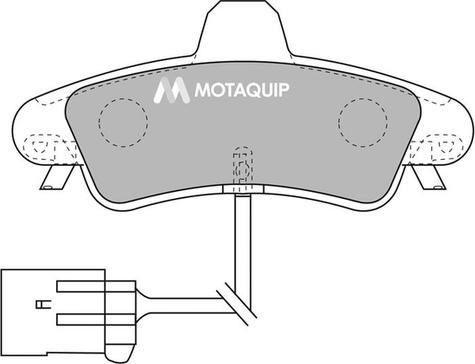 Motaquip LVXL1045 - Kit pastiglie freno, Freno a disco autozon.pro