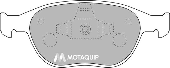 Motaquip LVXL1046 - Kit pastiglie freno, Freno a disco autozon.pro