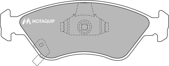 Motaquip LVXL1052 - Kit pastiglie freno, Freno a disco autozon.pro