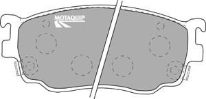 Motaquip LVXL1068 - Kit pastiglie freno, Freno a disco autozon.pro