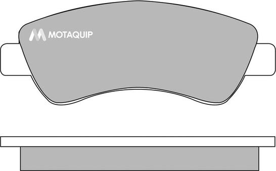 Motaquip LVXL1006 - Kit pastiglie freno, Freno a disco autozon.pro