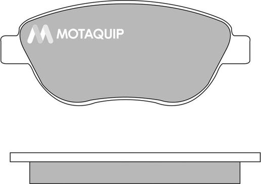 Motaquip LVXL1007 - Kit pastiglie freno, Freno a disco autozon.pro