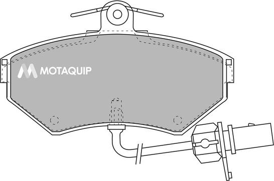 Motaquip LVXL1016 - Kit pastiglie freno, Freno a disco autozon.pro