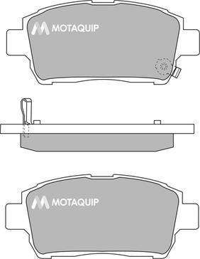 Motaquip LVXL1012 - Kit pastiglie freno, Freno a disco autozon.pro