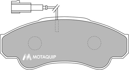 Motaquip LVXL1034 - Kit pastiglie freno, Freno a disco autozon.pro