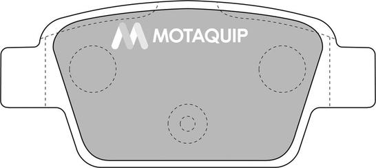 Motaquip LVXL1037 - Kit pastiglie freno, Freno a disco autozon.pro