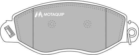 Motaquip LVXL1021 - Kit pastiglie freno, Freno a disco autozon.pro