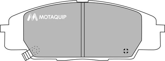 Motaquip LVXL1023 - Kit pastiglie freno, Freno a disco autozon.pro