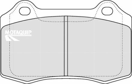 Motaquip LVXL1196 - Kit pastiglie freno, Freno a disco autozon.pro