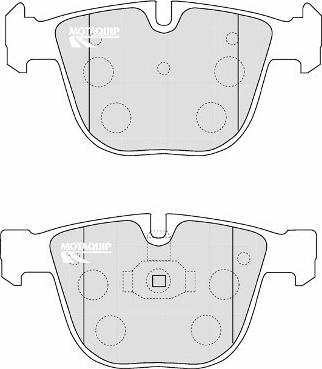 Motaquip LVXL1169 - Kit pastiglie freno, Freno a disco autozon.pro