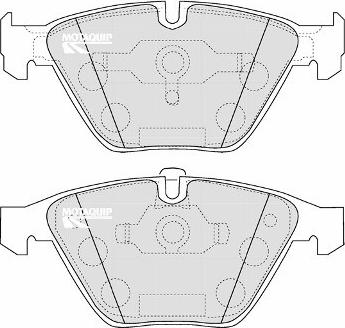 Motaquip LVXL1168 - Kit pastiglie freno, Freno a disco autozon.pro