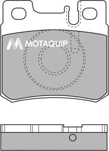 Motaquip LVXL110 - Kit pastiglie freno, Freno a disco autozon.pro