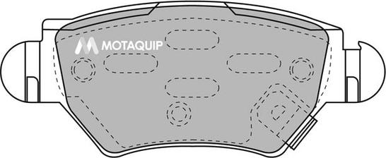 Motaquip LVXL1113 - Kit pastiglie freno, Freno a disco autozon.pro