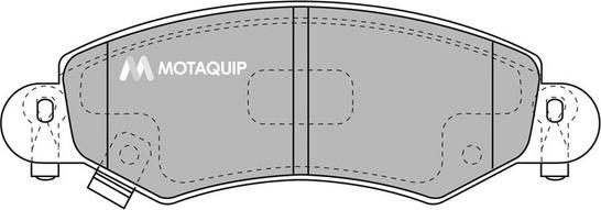 Motaquip LVXL1112 - Kit pastiglie freno, Freno a disco autozon.pro