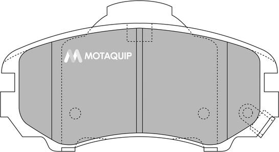 Motaquip LVXL1189 - Kit pastiglie freno, Freno a disco autozon.pro