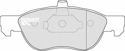 Motaquip LVXL1182 - Kit pastiglie freno, Freno a disco autozon.pro