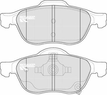 Motaquip LVXL1139 - Kit pastiglie freno, Freno a disco autozon.pro