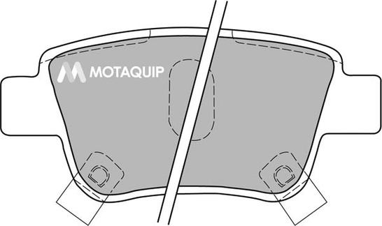 Motaquip LVXL1137 - Kit pastiglie freno, Freno a disco autozon.pro