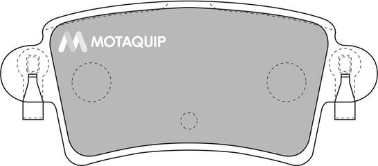 Motaquip LVXL1121 - Kit pastiglie freno, Freno a disco autozon.pro