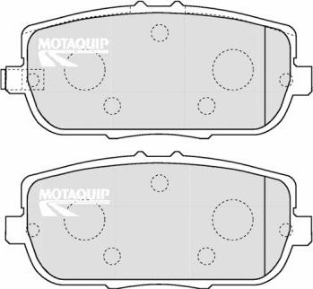 Motaquip LVXL1174 - Kit pastiglie freno, Freno a disco autozon.pro