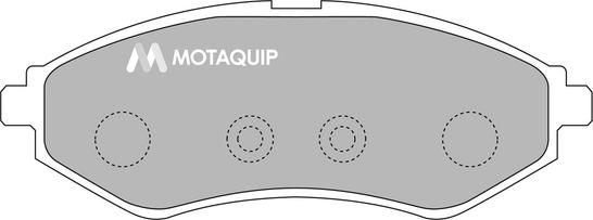 Motaquip LVXL1175 - Kit pastiglie freno, Freno a disco autozon.pro