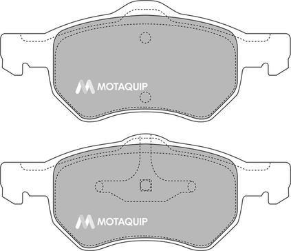 Motaquip LVXL1178 - Kit pastiglie freno, Freno a disco autozon.pro