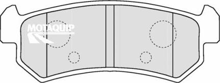 Motaquip LVXL1177 - Kit pastiglie freno, Freno a disco autozon.pro