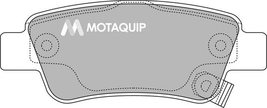 Motaquip LVXL1399 - Kit pastiglie freno, Freno a disco autozon.pro