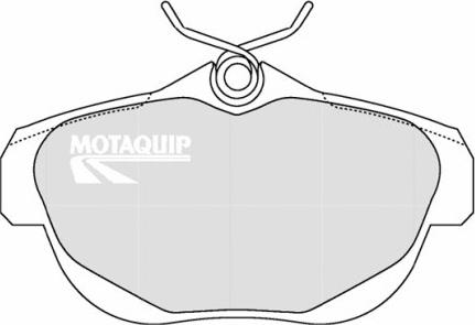 Motaquip LVXL1349 - Kit pastiglie freno, Freno a disco autozon.pro