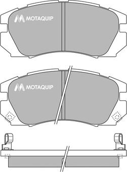 Motaquip LVXL134 - Kit pastiglie freno, Freno a disco autozon.pro