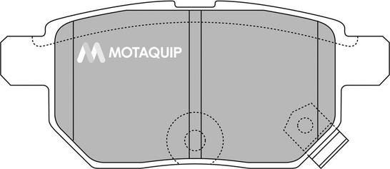 Motaquip LVXL1363 - Kit pastiglie freno, Freno a disco autozon.pro