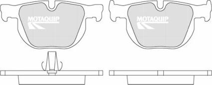 Motaquip LVXL1308 - Kit pastiglie freno, Freno a disco autozon.pro