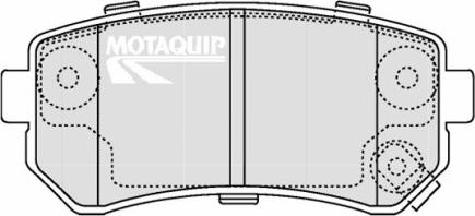 Motaquip LVXL1310 - Kit pastiglie freno, Freno a disco autozon.pro