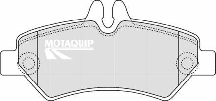 Motaquip LVXL1312 - Kit pastiglie freno, Freno a disco autozon.pro