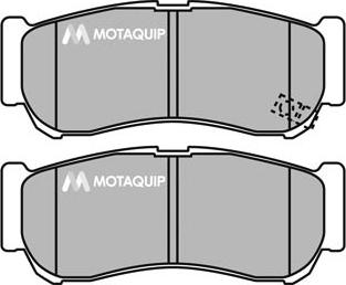 Motaquip LVXL1389 - Kit pastiglie freno, Freno a disco autozon.pro